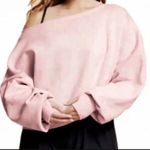 Blogilates Dance Studio Sweatshirt – Women’s XL – Light Pink – NWT